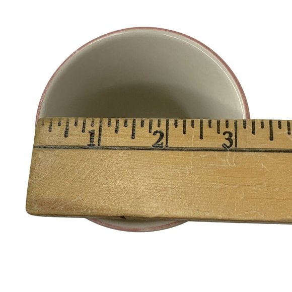 Gibson Pink Floral Pattern Coffee Tea Cups Pink Flowers Replacements Set Of 4 - Picture 8 of 8